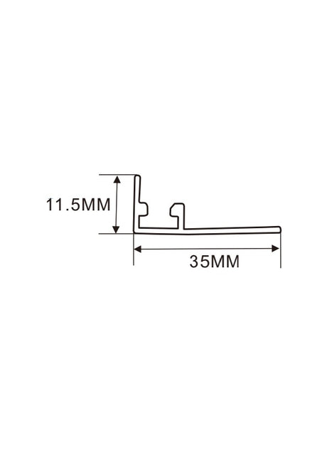 1.2 cm LED Channel _MLB Series_ Model(YX)_ 1.2公分磁吸燈箱