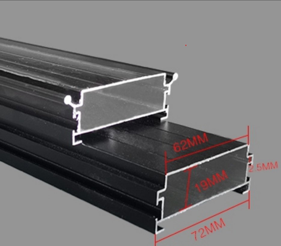 10cm LED Channel _WLP Series_ Model(YX)_ 10公分平面地鐵導視燈箱