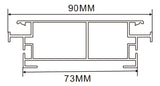 10cm LED Channel _WLP Series_ Model(YX)_ 10公分平面地鐵導視燈箱（新款）