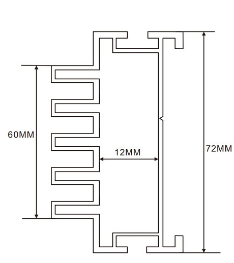 10cm LED Channel _WLP Series_ Model(YX)_ 10 公分地鐵導視燈箱