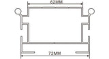 10cm LED Channel _WLP Series_ Model(YX)_ 10公分平面地鐵導視燈箱
