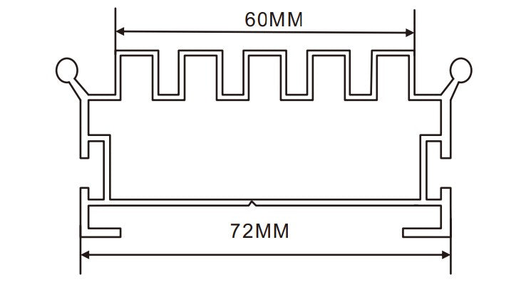 10cm LED Channel _WLP Series_ Model(YX)_ 10 公分地鐵導視燈箱