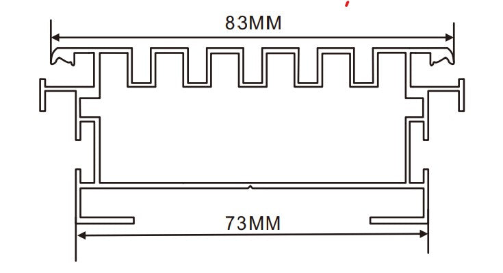 10cm LED Channel _WLP Series_ Model(YX)_ 10公分地鐵導視燈箱 (新款)