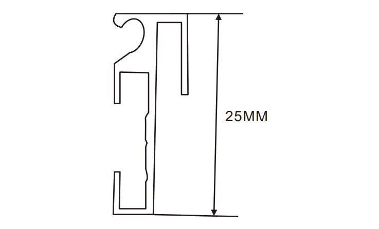 10cm LED Channel _WLP Series_ Model(YX)_ 10公分平面地鐵導視燈箱