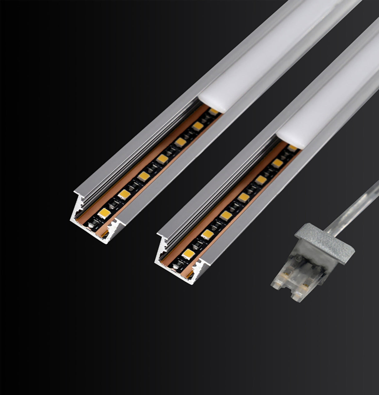 12.6 x 9.6 mm LED Channel _ SCL Series _ Model(JY) _ 免焊10x10-櫃體燈A