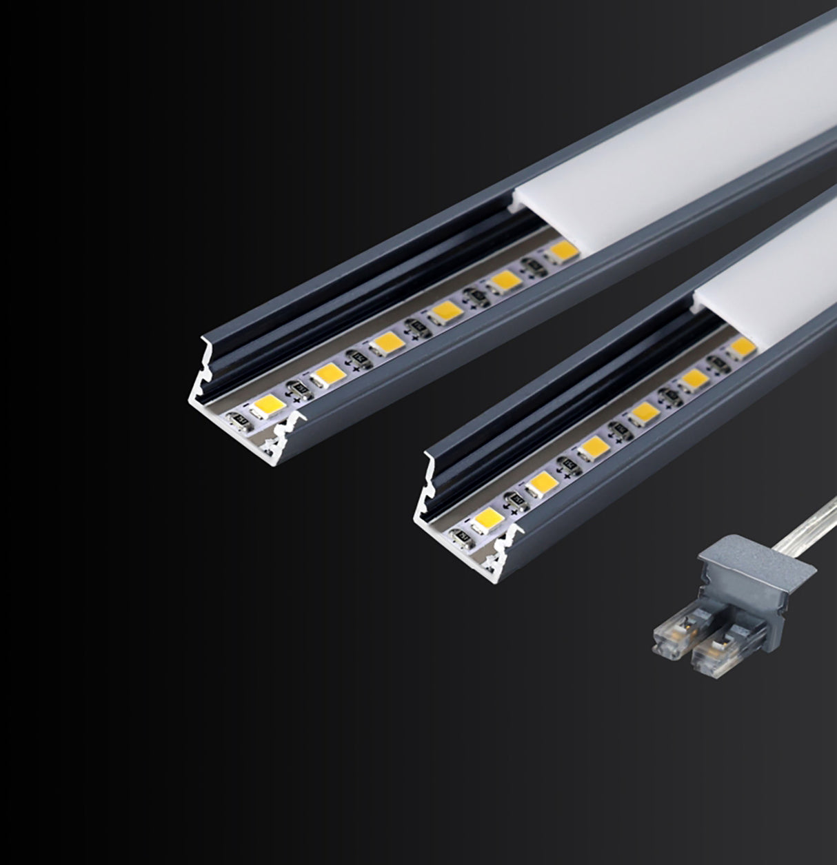 12.6 x 9.6 mm LED Channel _ SCL Series _ Model(JY) _ 免焊10x10櫃體燈(A072)