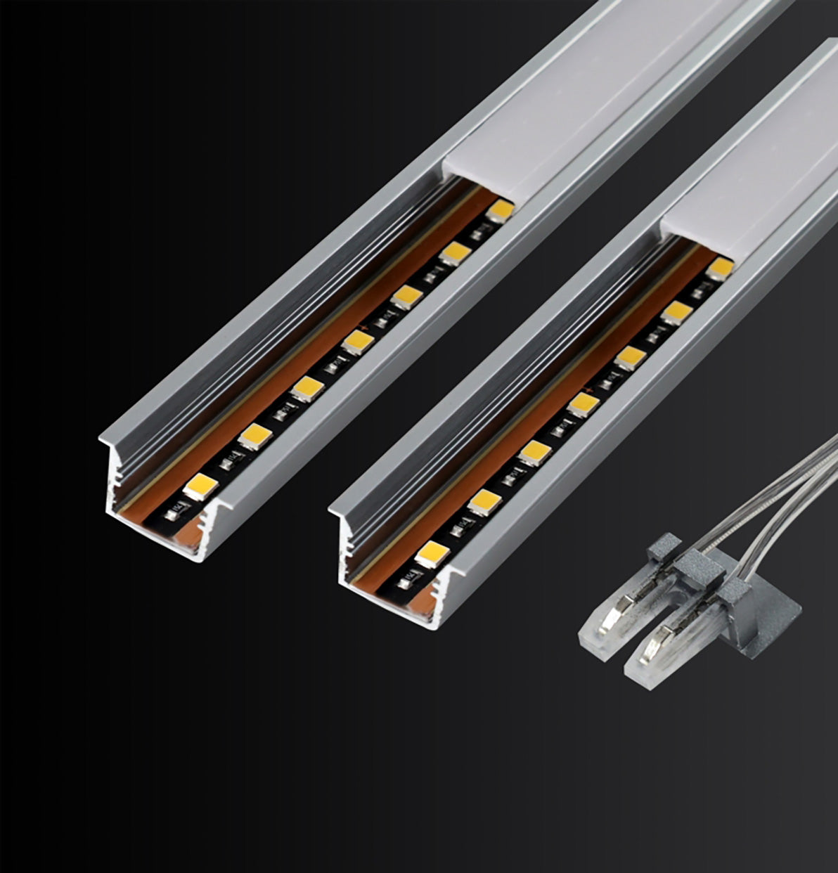 12.6 x 9.6 mm LED Channel _ SCL Series _ Model(JY) _ 免焊10x10櫃體燈(N款)