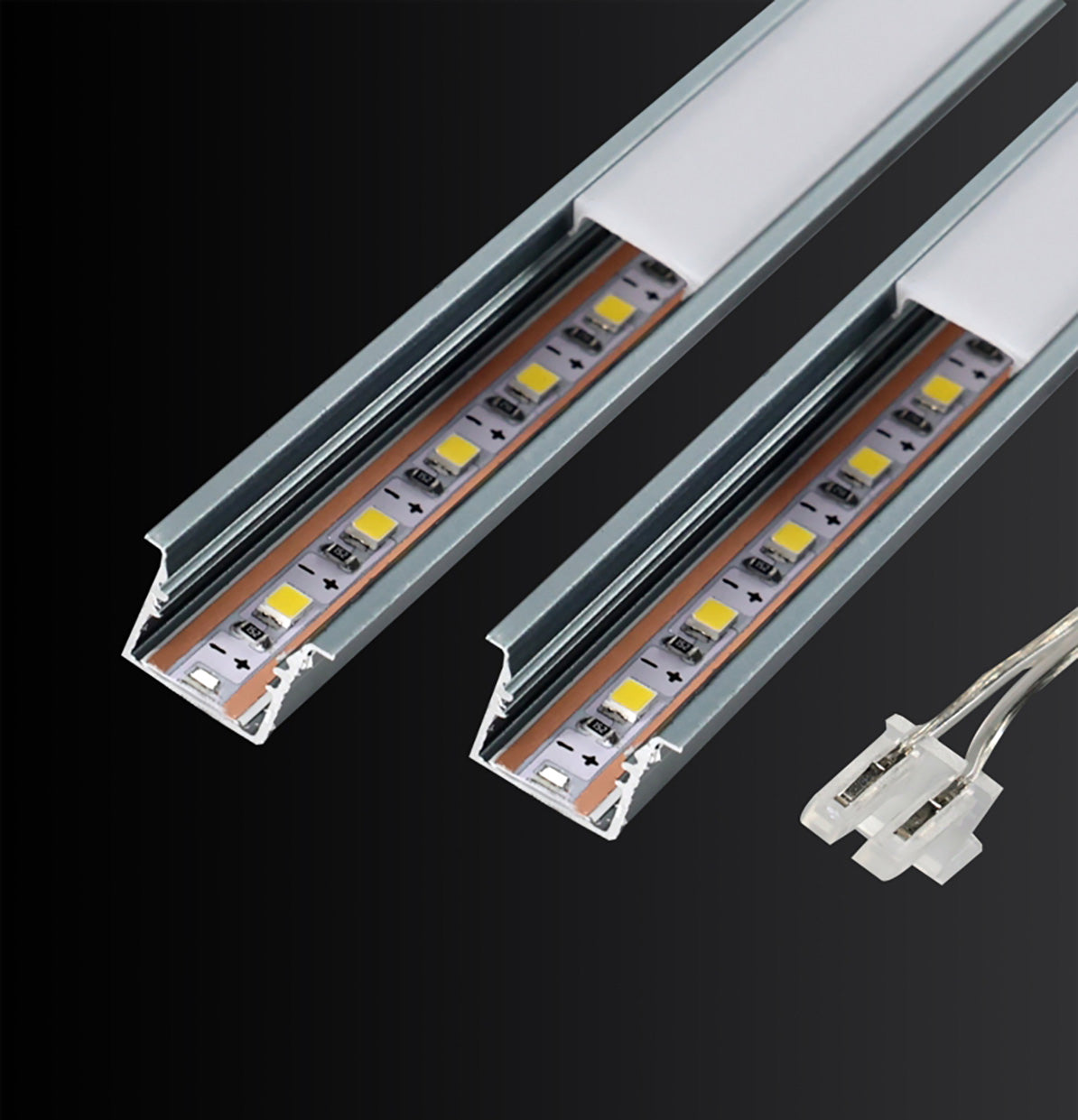 12.6 x 9.6 mm LED Channel _ SCL Series _ Model(JY) _ 免焊10x10櫃體(T+款)