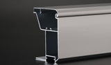74×92mm LED Channel _FLP Series_ Model(YX)_ 10x7.5平蓋拉布型材-A款