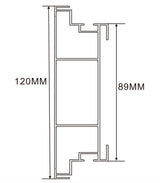 12cm LED Channel _WLP Series_ Model(YX)_12公分平面地鐵導視燈箱料（新款）