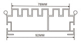 12cm LED Channel _WLP Series_ Model(YX)_12公分地鐵導視燈箱料