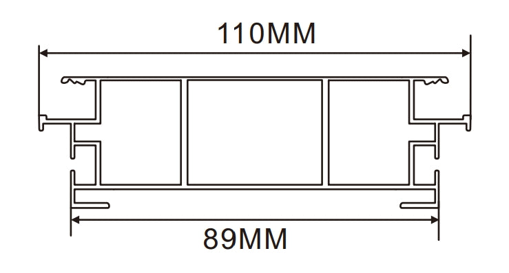12cm LED Channel _WLP Series_ Model(YX)_12公分平面地鐵導視燈箱料（新款）