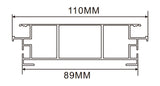 12cm LED Channel _WLP Series_ Model(YX)_12公分平面地鐵導視燈箱料（新款）