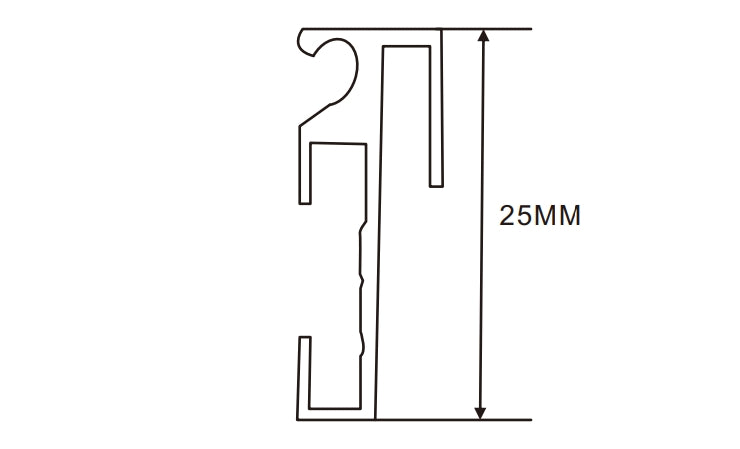 12cm LED Channel _WLP Series_ Model(YX)_ 12公分平面地鐵導視燈箱料
