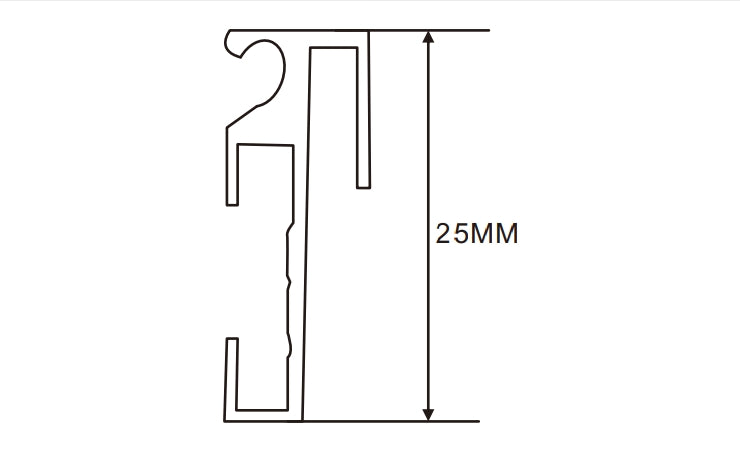 12cm LED Channel _WLP Series_ Model(YX)_12公分地鐵導視燈箱料