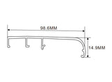 108×98.6mm LED Channel _FLP Series_ Model(YX)_ 12x10拉布燈箱料