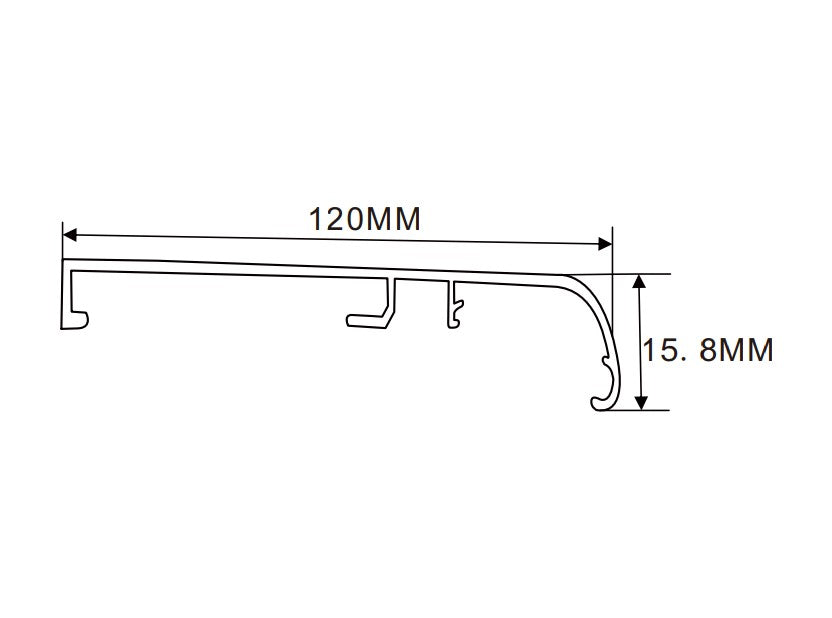 120×107.5mm LED Channel _FLP Series_ Model(YX)_ 12x12 A款拉布燈箱料