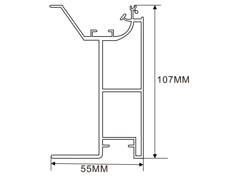 120×107.m LED Channel _FLP Series_ Model(YX)_ 12x12 B款拉布燈箱料