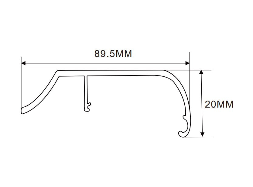 105×58mm LED Channel _FLP Series_ Model(YX)_ 12x9 A款拉布燈箱料