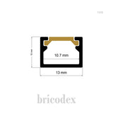13x10 mm  LED Channel  _ SML Series _ Model(HL) _ 1310