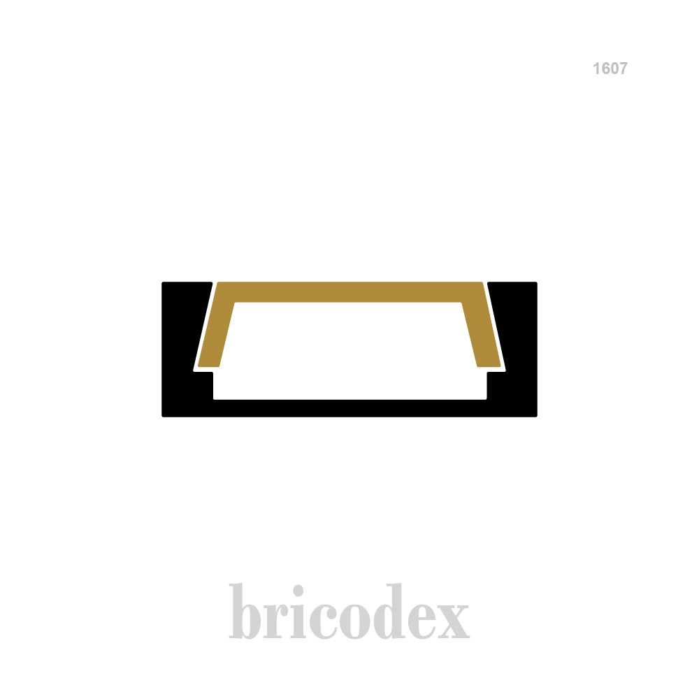16x7mm  LED Channel _ SML Series _ Model(HL) _ 1607
