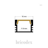 16x12mm  LED Channel _ SML Series _ Model(HL) _ 1612
