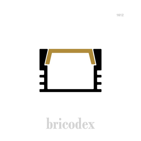 16x12 mm LED Channel _ SML Series _ Model(HL) _ 1612
