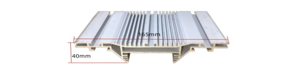 160×40mm  LED Channel _ SEG Series _ Model(YX) _ 16公分雙面卡布燈箱料