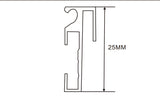 16cm LED Channel _WLP Series_ Model(YX)_ 16公分凹凸⾯地鐵導視燈箱料