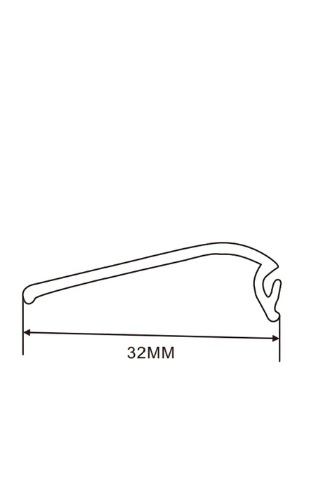 LED Channel _MLP Series_ Model(YX)_ 弧形點餐單邊開啟燈箱料