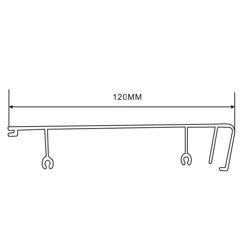 55mm & 83mm & 120mm LED Channel _MLP Series_ Model(YX)_ 平⾯點餐單面燈箱料