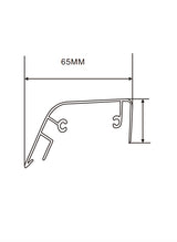 65mm & 113mm LED Channel _MLP Series_ Model(YX)_ 弧形點餐不開啟燈箱料