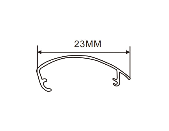 2.5cm LED Channel _PFL Series_ Model(YX)_ 2.5公分海報夾燈箱料