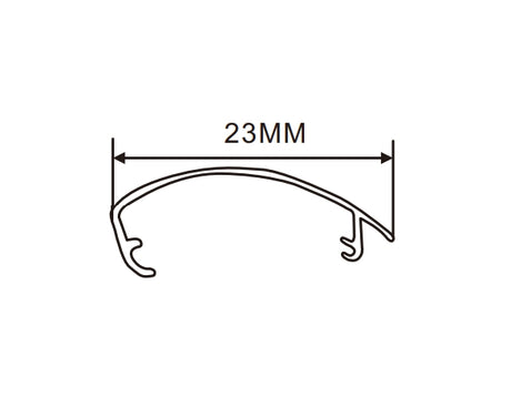 2.5cm LED Channel _PFL Series_ Model(YX)_ 2.5公分海報夾燈箱料