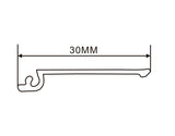 3cm LED Channel _PFL Series_ Model(YX)_ 3公分平蓋海報夾