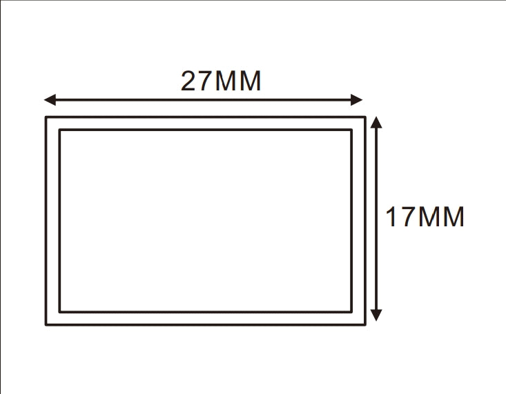 30cm&27cm LED Channel _PFL Series_ Model(YX)_ 海報夾方管燈箱料