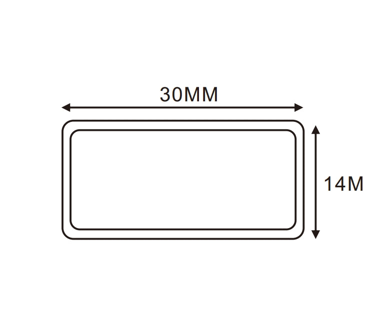 30cm&27cm LED Channel _PFL Series_ Model(YX)_ 海報夾方管燈箱料