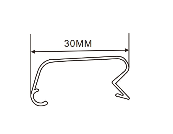 3cm LED Channel _PFL Series_ Model(YX)_ 3公分海報夾燈箱料