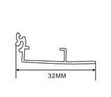 3.5cm LED Channel _PFL Series_ Model(YX)_ 3.5公分海報夾燈箱料