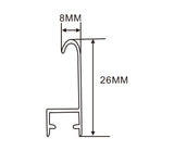 26×8mm  LED Channel _SFL Series_ Model(YX)_ 2608畫框燈箱料