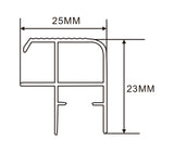 25×23mm  LED Channel _SFL Series_ Model(YX)_ 2523畫框燈箱料