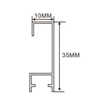 35×10mm  LED Channel _SFL Series_ Model(YX)_ 3510畫框燈箱料