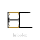 20.2x26.5mm LED Channel _FSL Series_ Model(HL)_ 18SML-AH