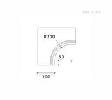 200 x 230 mm LED Channel _ GRG Panel Series _ Model _ 包樑4013