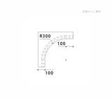 100 x 200 mm LED Channel _ GRG Panel Series _ Model _ 包樑4010
