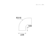 220 × 150 mm LED Channel _ GRG Panel Series _ Model _ 擋光3001