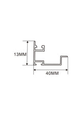 2.2 cm LED Channel _MLB Series_ Model(YX)_ 2.2公分内置電源磁吸燈箱