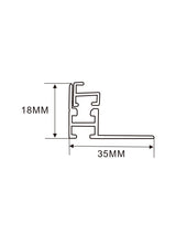2.3 cm LED Channel _MLB Series_ Model(YX)_ 2.3公分帶蓋磁吸燈箱