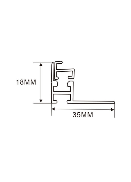 2.3 cm LED Channel _MLB Series_ Model(YX)_ 2.3公分帶蓋磁吸燈箱