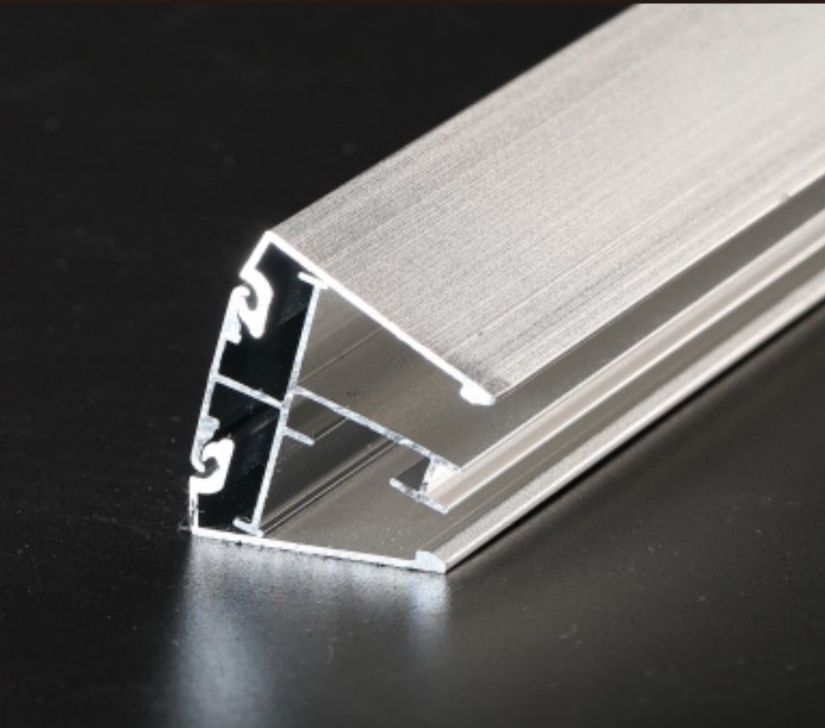 2.5 x 2.5 cm LED Channel _UTL Series_ Model(YX) _ 2.5cm 雙面平蓋鋁型材